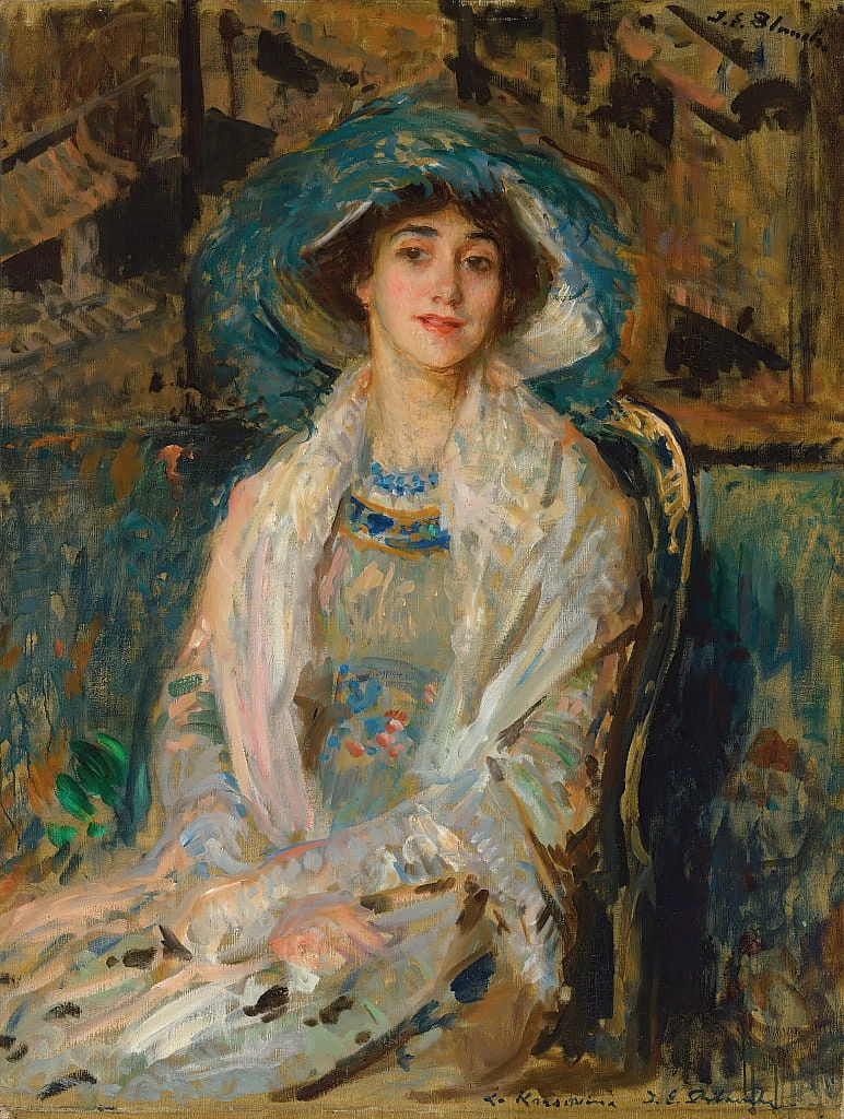Ritratto della ballerina Tamara Karsavina 1885 - 1978, 1928